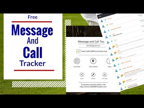 Message and Call Tracker для Android — официальный трейлер