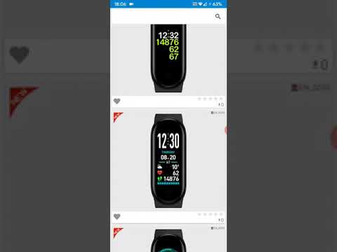 Mi Band 5 Циферблаты для Android — официальный трейлер