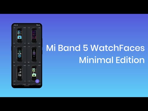 Mi Band 5 Watch Faces для Android — официальный трейлер
