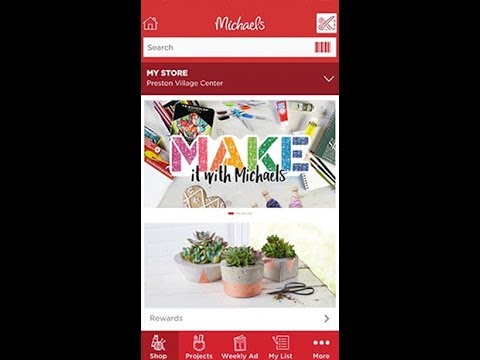 Michaels Stores для Android — официальный трейлер