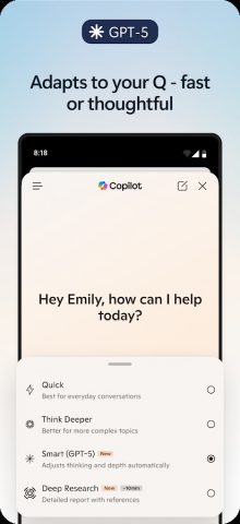 Microsoft Edge Beta для Android — скриншот 5