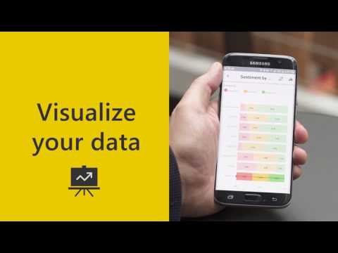 Microsoft Power BI для Android — официальный трейлер