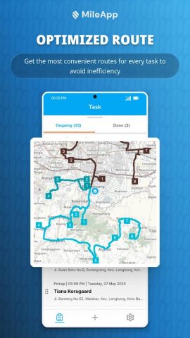 MileApp Field для Android — скриншот 1