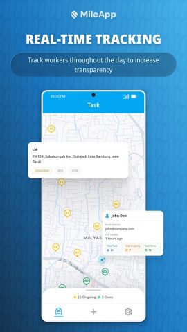 MileApp Field для Android — скриншот 2