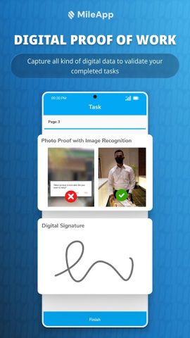 MileApp Field для Android — скриншот 3