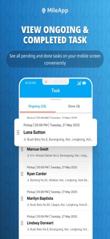 MileApp Field для iOS — скриншот 4
