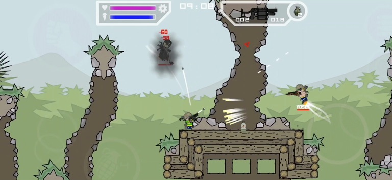 Mini Militia Classic для iOS — официальный трейлер