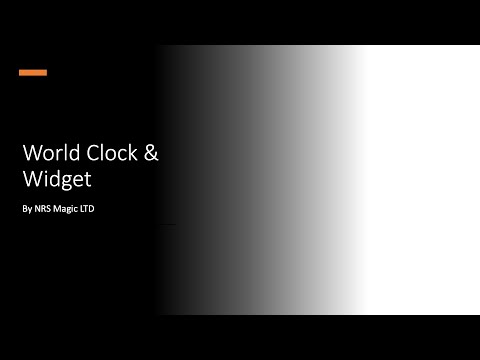 Мировое время & виджет для Android — официальный трейлер