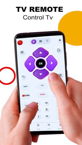 Mirror Screen To Roku Smart TV для Android — скриншот 2