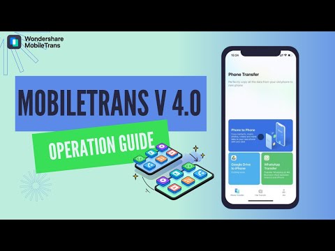 MobileTrans: Передача данных для Android — официальный трейлер
