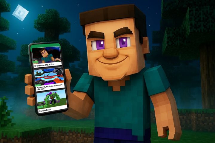 Mobs and Bosses for Minecraft для Android — скриншот 1