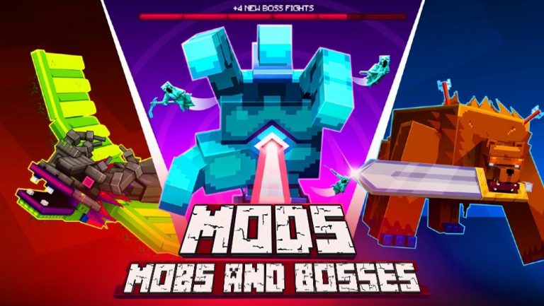 Mobs and Bosses for Minecraft для Android — скриншот 2