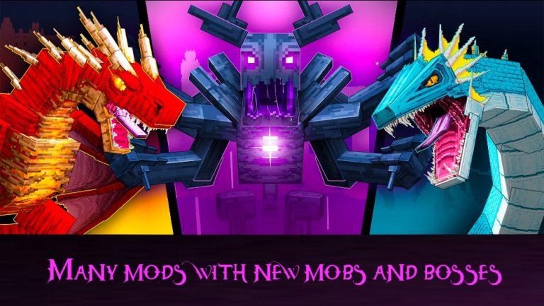 Mobs and Bosses for Minecraft для Android — скриншот 3