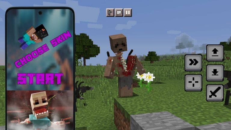 Мод Паразиты для Minecraft PE для Android — скриншот 1