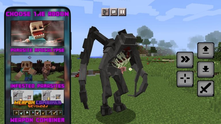Мод Паразиты для Minecraft PE для Android — скриншот 2