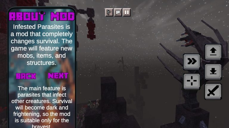 Мод Паразиты для Minecraft PE для Android — скриншот 4