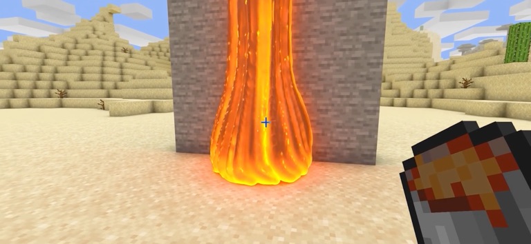 Обложка трейлера Моды Skyblock для Minecraft PE