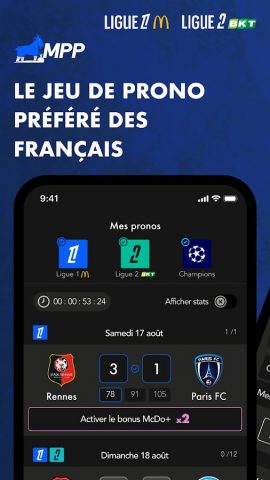Mon Petit Prono для Android — скриншот 1