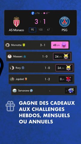 Mon Petit Prono для Android — скриншот 3