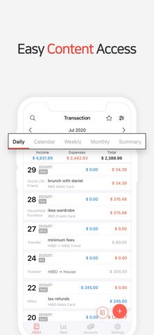 Money Manager Expense & Budget для iOS — скриншот 2