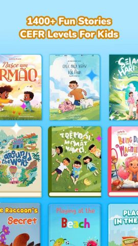 Monkey Stories:Books & Reading для Android — скриншот 2