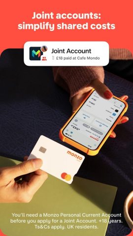 Monzo Bank — Mobile Banking для Android — скриншот 4