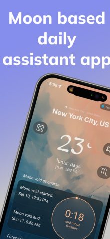 MoonWise: Луна & ИИ Астрология для iOS — скриншот 1