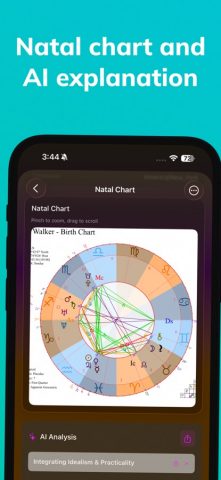 MoonWise: Луна & ИИ Астрология для iOS — скриншот 2