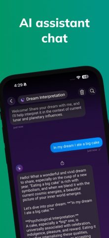 MoonWise: Луна & ИИ Астрология для iOS — скриншот 3