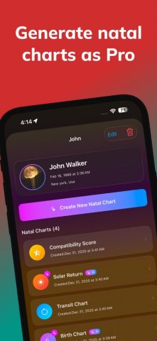 MoonWise: Луна & ИИ Астрология для iOS — скриншот 4