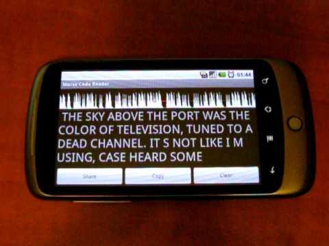 Morse Code Reader для Android — официальный трейлер