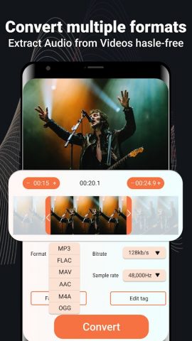 Mp3 Converter — Video to Music для Android — скриншот 3