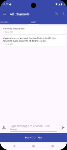 Mumla — Mumble VoIP для Android — скриншот 3