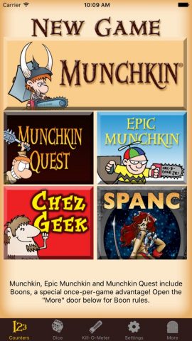 Munchkin Level Counter для iOS — скриншот 2
