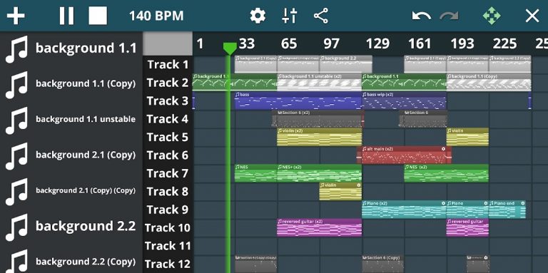 Music Creator для Android — скриншот 1