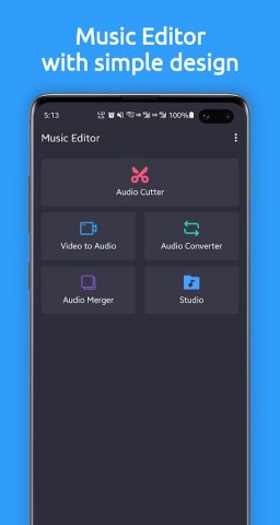 Music Editor:Cut and merge mp3 для Android — скриншот 1
