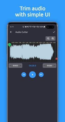Music Editor:Cut and merge mp3 для Android — скриншот 2