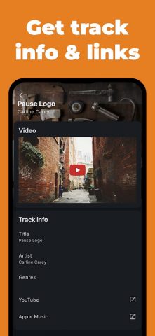 Music Finder: Song Recognition для Android — скриншот 3