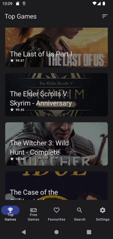 My Games World для Android — скриншот 1