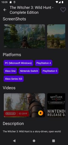 My Games World для Android — скриншот 2