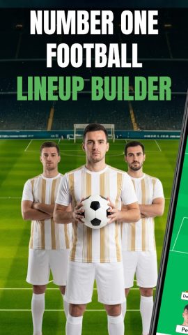 My Lineup: Lineup Creator для Android — скриншот 1