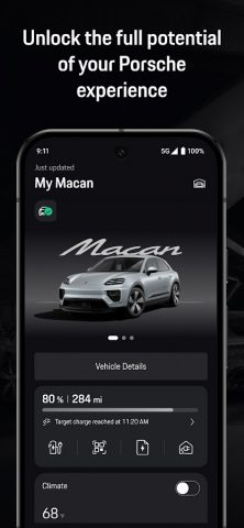 My Porsche для Android — скриншот 1