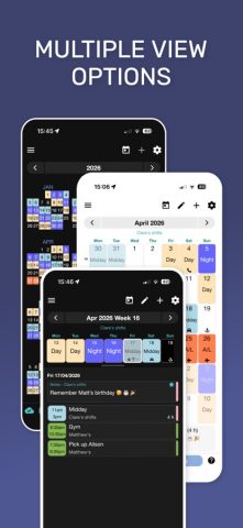 My Shift Planner — Calendar для iOS — скриншот 4