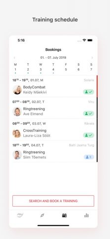 MyFitness.app для iOS — скриншот 2