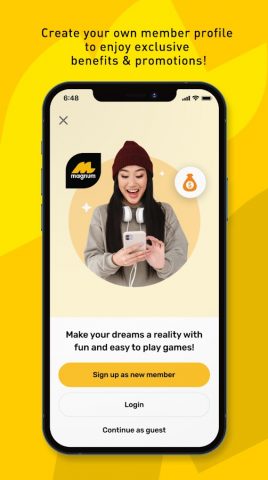 MyMagnum 4D — Official App для Android — скриншот 1