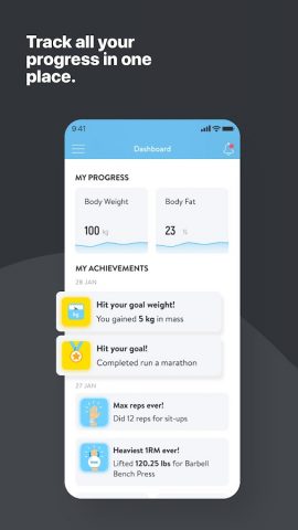 MyTime Fitness для Android — скриншот 5