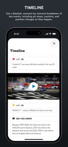 NASCAR MOBILE для iOS — скриншот 3