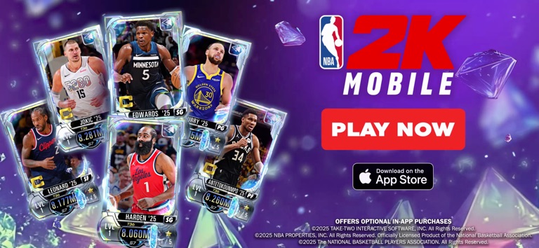 NBA 2K Mobile Basketball Game для iOS — официальный трейлер