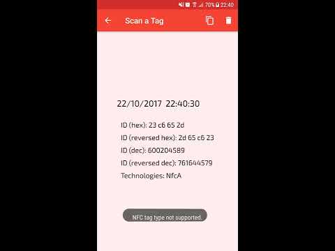 NFC Reader для Android — официальный трейлер