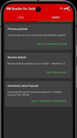 NX Loader for Switch для Android — скриншот 1